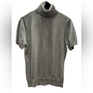 #342 Lauren Ralph Lauren Gray Turtleneck Top